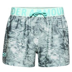 Under Armour Play up Printed Shorts Seaglass Blue.  Sz XL